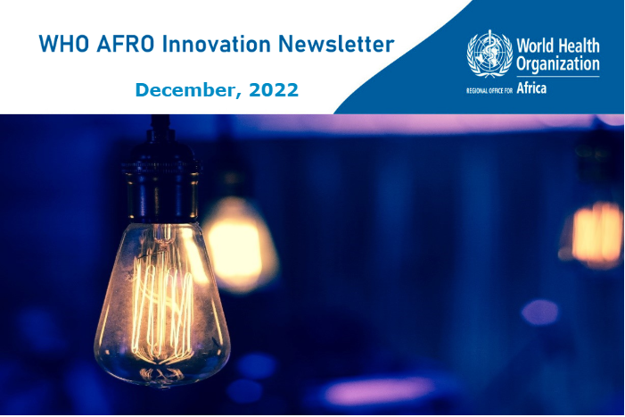 WHO AFRO Innovations Newsletter - December 2022